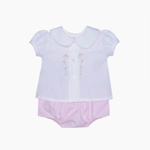 Pink Avery Diaper Set | Flowers Clearance Pre Order