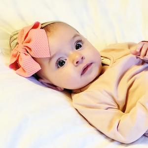 Solid 4.5 Inch Bow on Nylon Headband Multiple Colors Cheap Sale Manchester