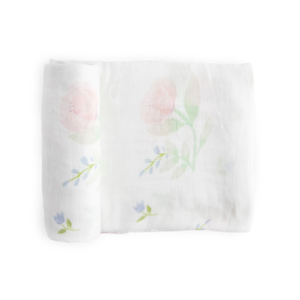 Little Unicorn - Deluxe Muslin Swaddle Blanket - Pink Peony Shop For Online