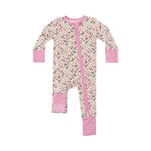 Angel Dear - Acorn Floral Zip Romper Buy Cheap Explore