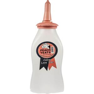 Peach Teats Hand Held Calf Nurser Nipple Bottle Clearance For Nice