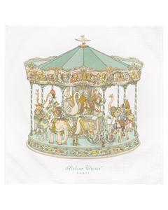 Carousel green swaddle by Atelier Choux Newest Online