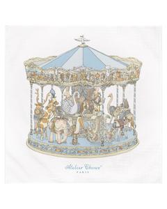 Carousel blue swaddle by Atelier Choux Cheap Explore