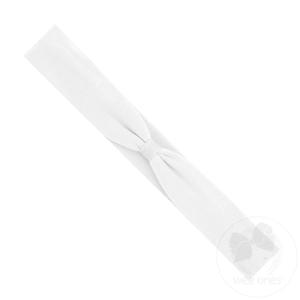 Add-a-Bow Cotton Jersey Baby Girls Hair Wrap | White Free Shipping Best Place