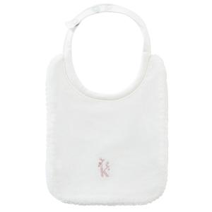 K pink logo bib by Kipp Baby Buy Cheap Best
