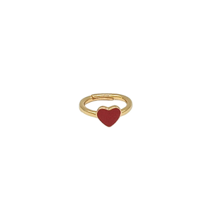 Red Heart Baby Ring Discount Best Sale