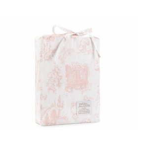 Pink Toile Crib Sheet Set Top Quality Cheap Pice