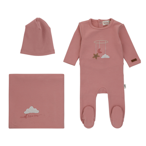 Soft Pink Mobile Layette Set Get Authentic Cheap Pice