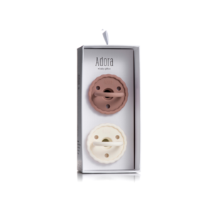 Scalloped Pacifier Set Store Sale Online