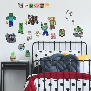 Minecraft Characters Peel & Stick Wall Decals Outlet Locations For Sale