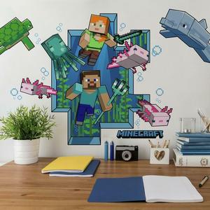 Minecraft Peel And Stick Giant Wall Decal Best Place Sale Online
