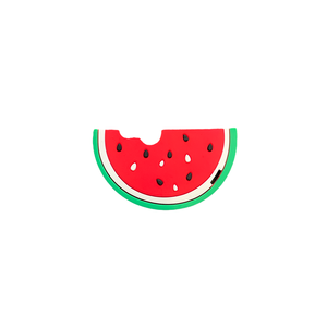 Watermelon Silicone Teether-Red & Clip Manchester