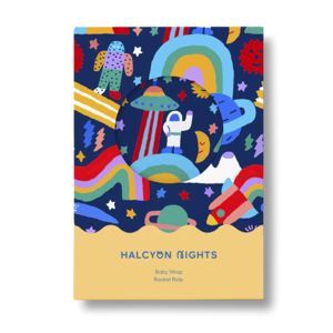 Rocket Ride Baby Wrap by Halcyon Nights Discount Low Cost