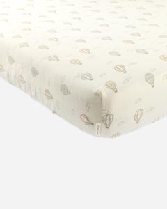 Woven Crib Sheet || Hot Air Balloons Cheap Best Seller