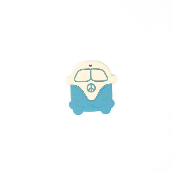 VW Bus Silicone Teether - Aquamarine Reliable Sale Online