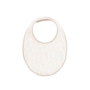 Bunny print stone bib by Kipp Baby Outlet Original
