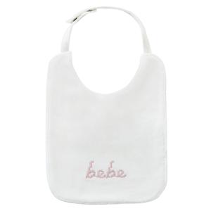 Bebe pink bib by Kipp Baby Cheap Best Seller