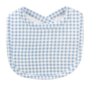Printed Bib | Blue Mini Checks Cheap Nicekicks