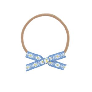 Ribbon Bow - Blue Daisy Headband 100% Original Sale Online