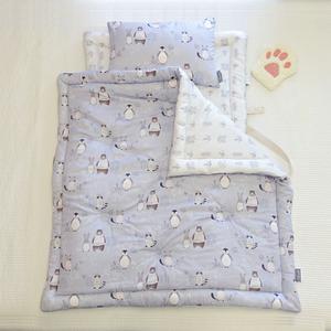 [Animal Farm]  Pure Cotton Baby Bedding Set - Blue Cheap Sale Amazing Pice