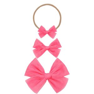 Tulle Bow - Strawberry Headband Classic