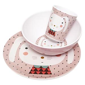 Petit Monkey Rabbit Drops Melamine Tableware Free Shipping Wholesale Pice