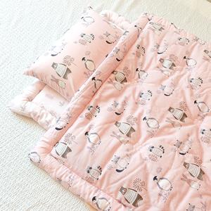[Animal Farm] Pure Cotton Baby Bedding Set - Pink 2025 Online