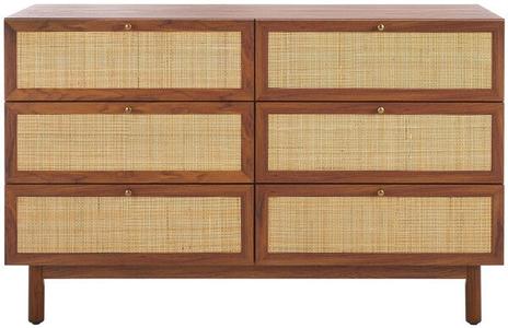 Aino 6 Drawer Dresser | Safavieh - DRS9600 Cheap Sale Finishline