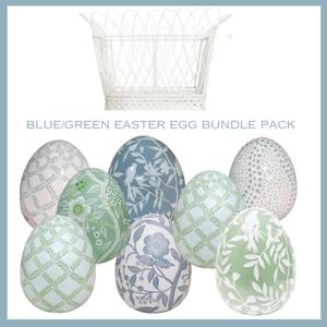 Blue & Green Easter Basket Sale How Much