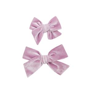 Velvet - Lilac Bow Clip Cheap Sale Cost