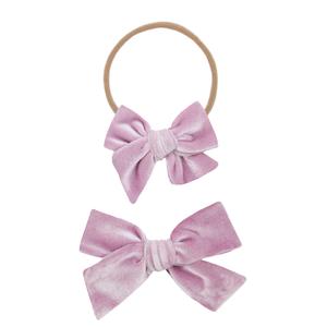 Velvet - Lilac Bow Headband Buy Cheap Cheapest
