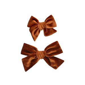 Velvet - Rust Bow Clip Wiki Cheap Online