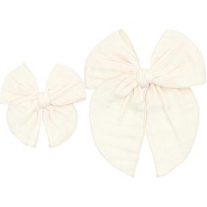 Cloud Muslin™ Heirloom Bow - Cream Clip Buy Cheap Best