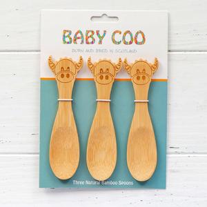 Baby Coo Bamboo Spoons - set of three Comfortable Cheap Pice