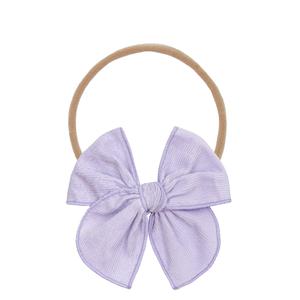 Heirloom Bow - Wisteria Corduroy Headband Discount Professional