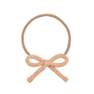 Crochet Bow - Butterscotch Headband Comfortable Online