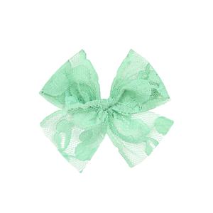 Lace Bow - Mint Clip Discount For Cheap