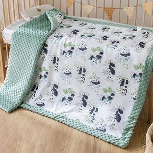 Cute Panda Soft Warm Baby Quilt Sale Sast
