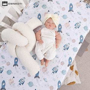 Planet Rocket Breathable Crib Sheet 100% Authentic Cheap Online