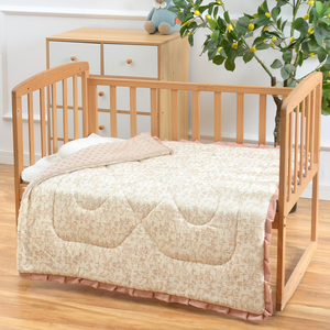 Breathable Cotton Ruffled Baby Quilt Popular Sale Online