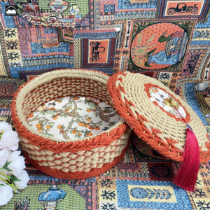 Hemp Rope Rural Functional Storage Basket Clearance Largest Supplier