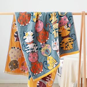 Ownkoti Cat Cotton Bath Towel Baby Blanket Cheapest Pice