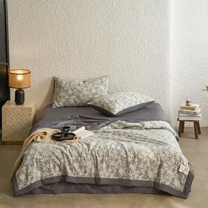Breathable Cotton Gauze Floral Style Bedding Clearance Cost