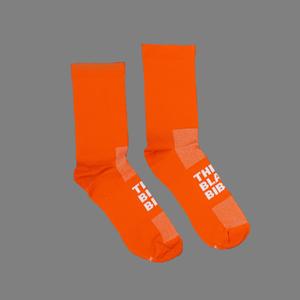 The Black Bibs Socks - Orange With Credit Card Free Shipping