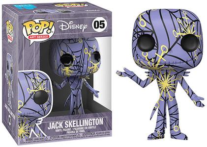 Jack Skellington (Purple, Art Series, Nightmare Before Christmas, Sealed Stack) 05 Free Shipping Top Quality