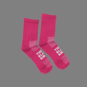 The Black Bibs Socks - Pink Free Shipping Sast