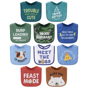 Oh Boy! Baby Boy Terry Bibs Set of 10 Free Shipping Eastbay