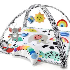 Montessori Elephant Baby Play Gym & 7-in-1 Play Mat Top Quality For Sale