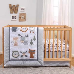 Woodland Walk 3-Piece Crib Bedding Set Online Online Outlet Sale