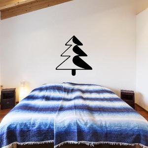 Simple Shaded Pine Tree Decal Free Shipping Fake